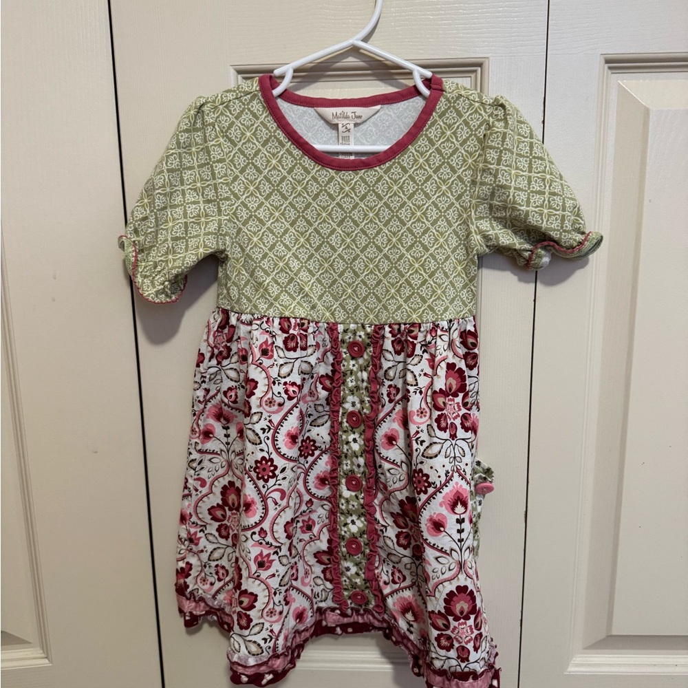 MATILDA JANE DAYDREAM FLORAL MEDALLION MIXED PRINT MAGGIE DRESS 4